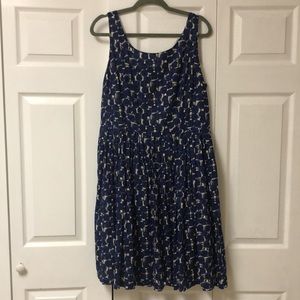 Blue & White Boden Dress